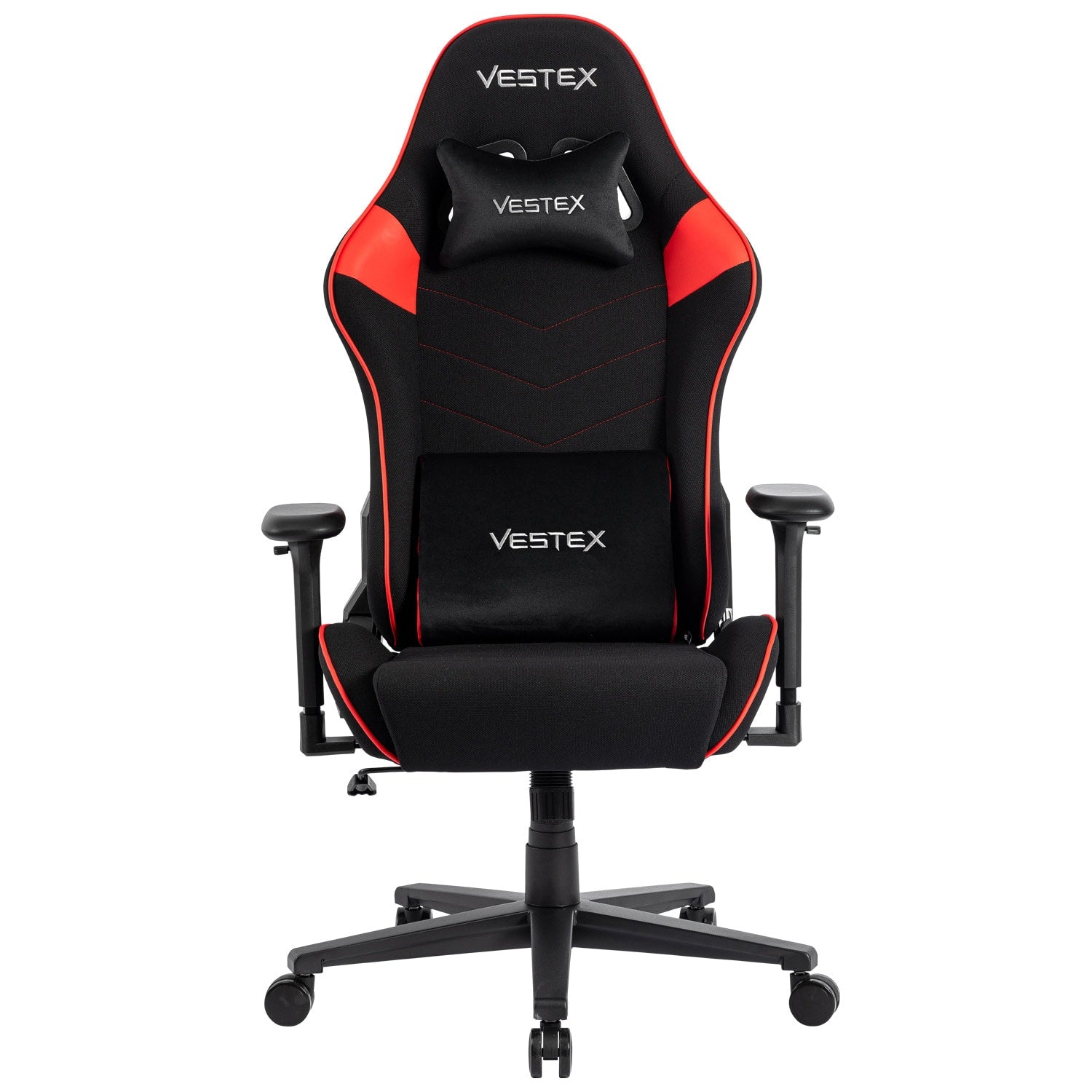 ゲーミングチェア VESTEX S2 メッシュファブリック レッド – MiraiSell