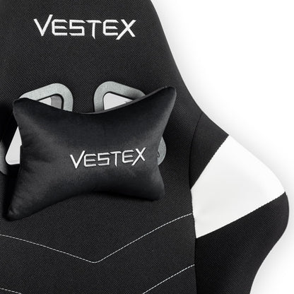 ゲーミングチェア VESTEX  S2 メッシュファブリック フットレスト付 ホワイト