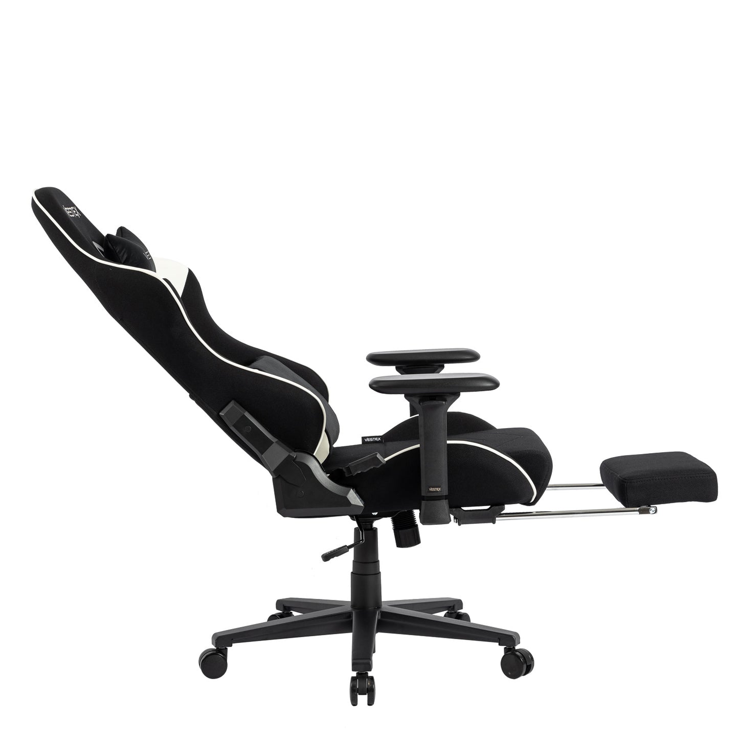 ゲーミングチェア VESTEX  S2 メッシュファブリック フットレスト付 ホワイト