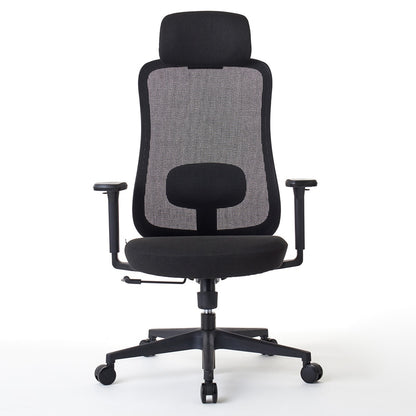 ワークチェア ROOM WORKS M2 シンプルベーシック ブラック/ブラック