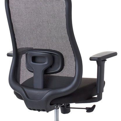 ワークチェア ROOM WORKS M2 シンプルベーシック ブラック/ブラック