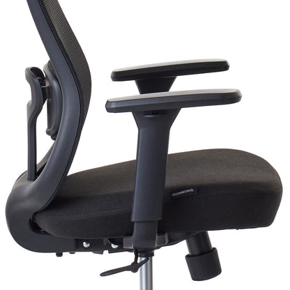 ワークチェア ROOM WORKS M2 シンプルベーシック ブラック/ブラック