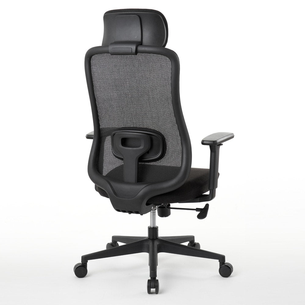 ワークチェア ROOM WORKS M2 シンプルベーシック ブラック/ブラック