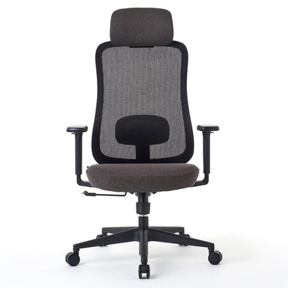 ワークチェア ROOM WORKS M2 シンプルベーシック ブラック/ブラウン