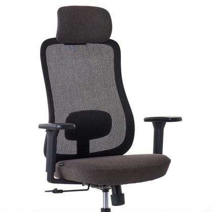 ワークチェア ROOM WORKS M2 シンプルベーシック ブラック/ブラウン