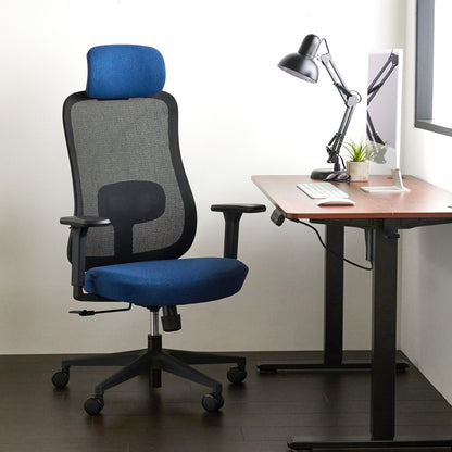 ワークチェア ROOM WORKS M2 シンプルベーシック ブラック/エメラルド