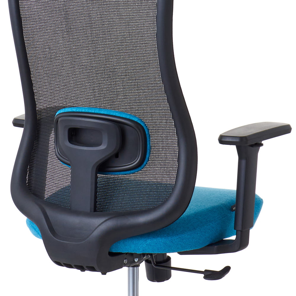 ワークチェア ROOM WORKS M2 シンプルベーシック ブラック/エメラルド