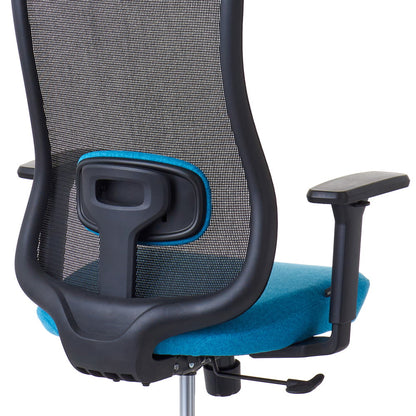 ワークチェア ROOM WORKS M2 シンプルベーシック ブラック/エメラルド