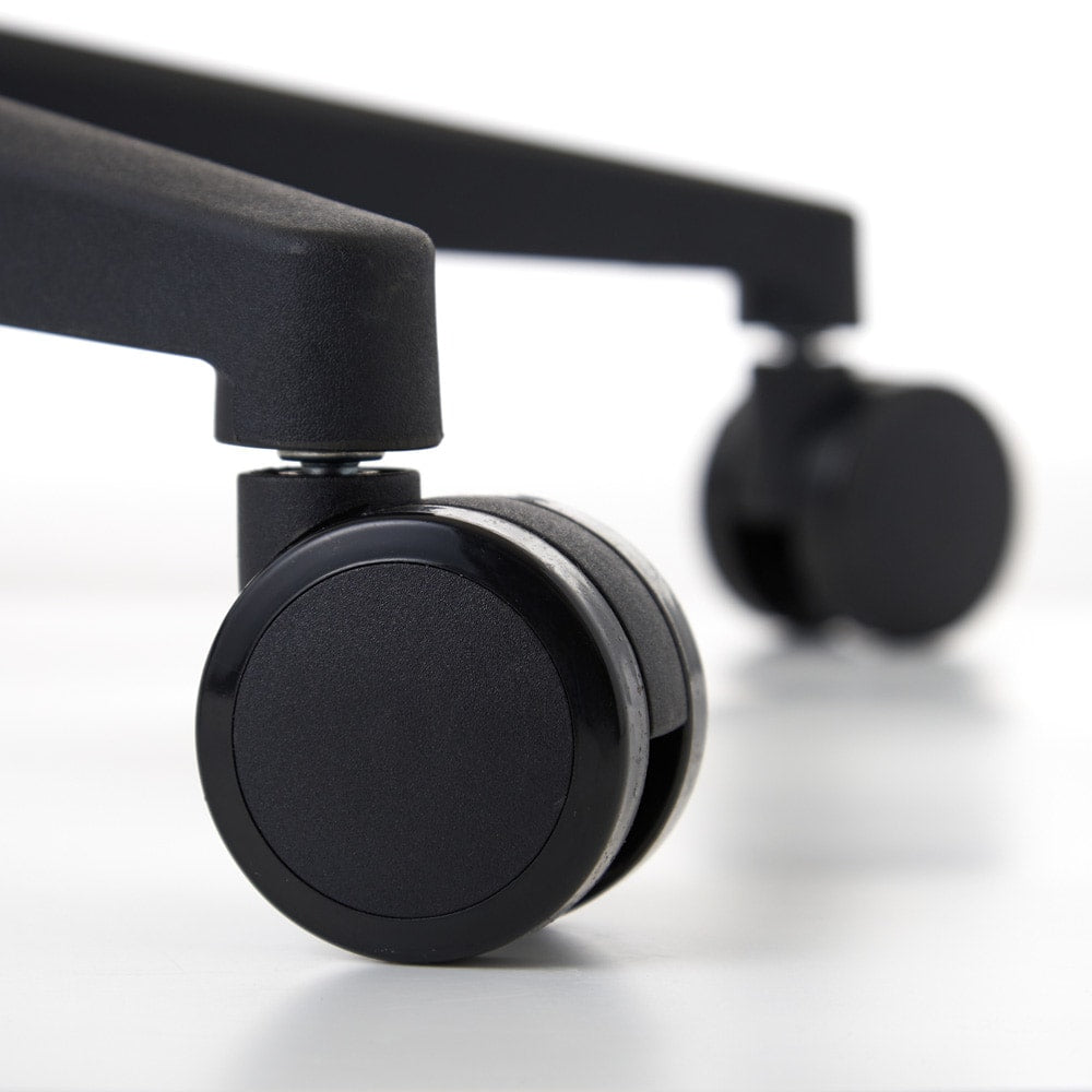 ワークチェア ROOM WORKS M2 シンプルベーシック ブラック/エメラルド