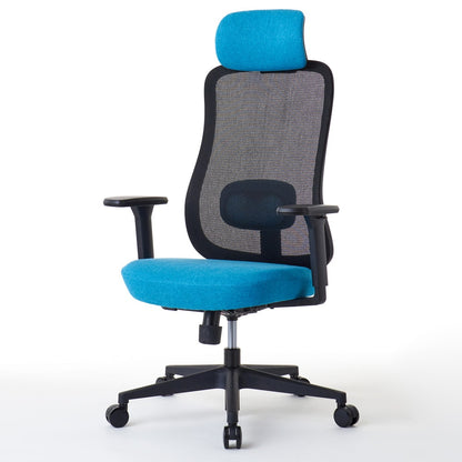 ワークチェア ROOM WORKS M2 シンプルベーシック ブラック/エメラルド