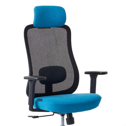 ワークチェア ROOM WORKS M2 シンプルベーシック ブラック/エメラルド