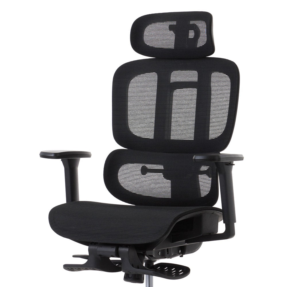 ワークチェア ROOM WORKS M5 多機能フルメッシュ ブラック