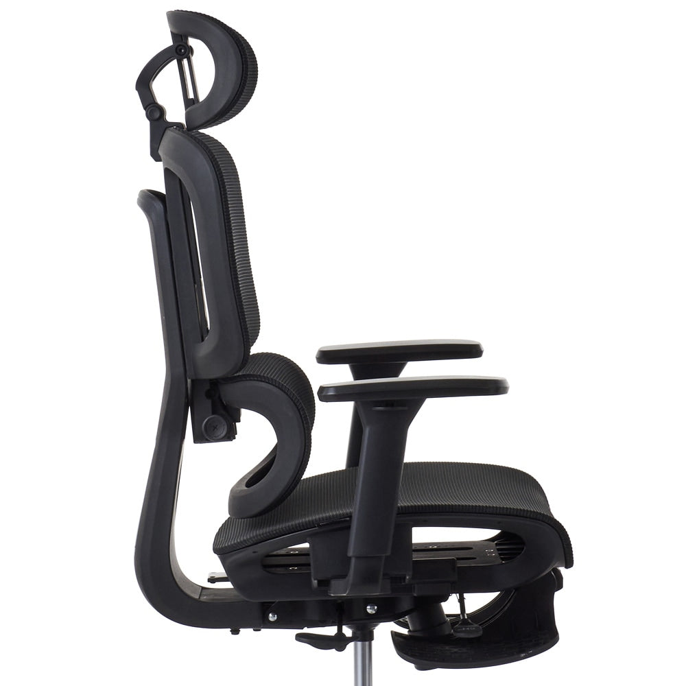 ワークチェア ROOM WORKS M5 多機能フルメッシュ ブラック