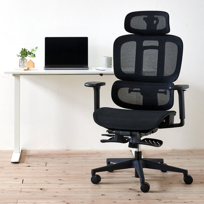 ワークチェア ROOM WORKS M5 多機能フルメッシュ ブラック