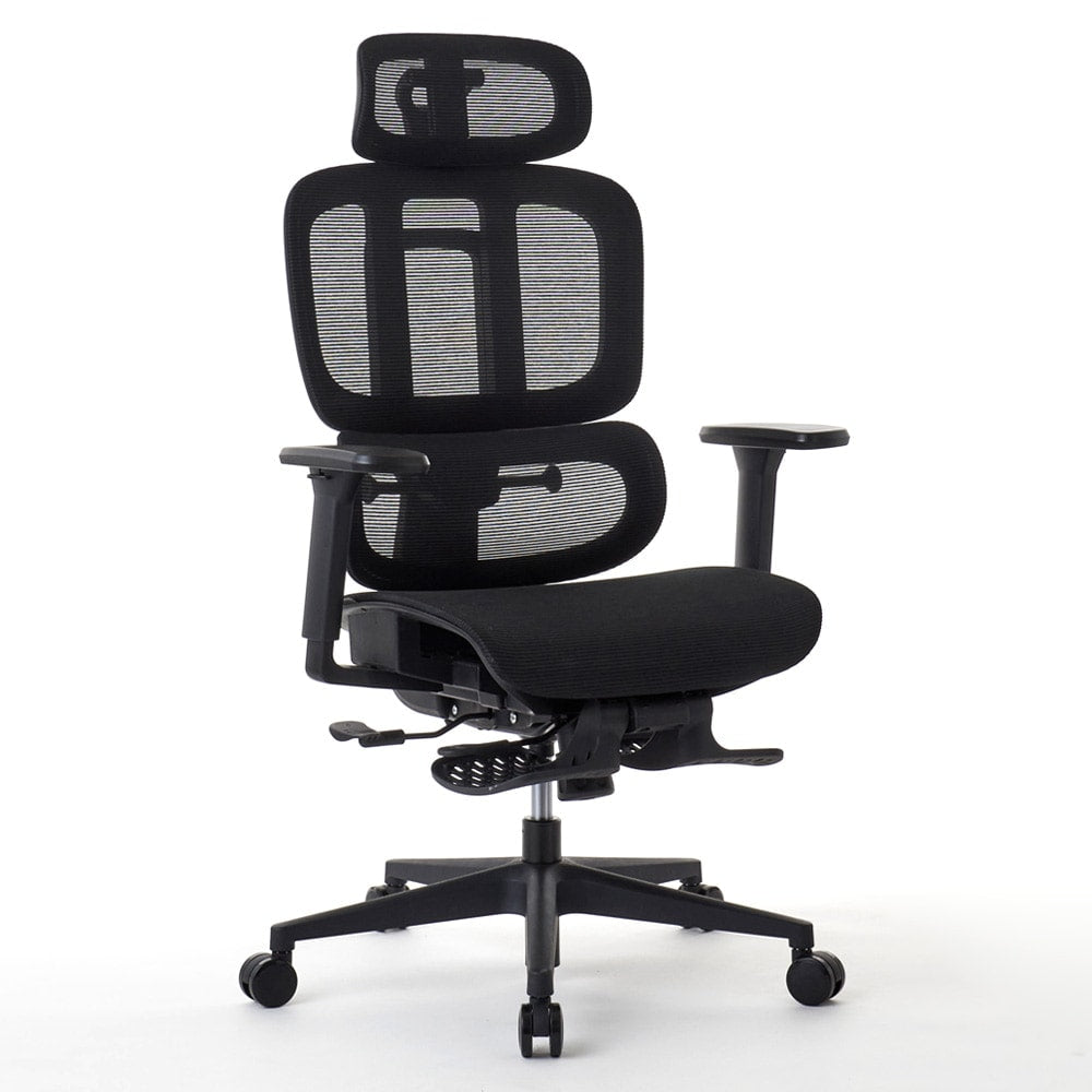 ワークチェア ROOM WORKS M5 多機能フルメッシュ ブラック