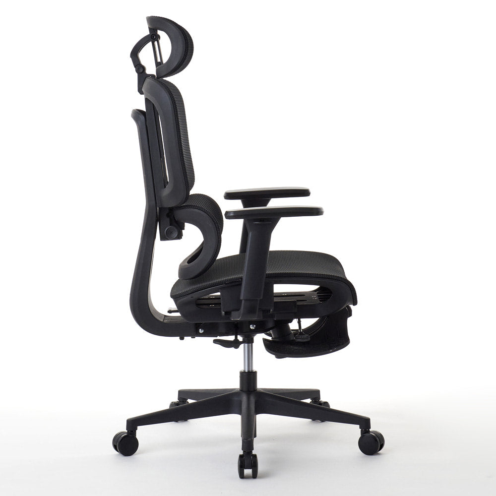 ワークチェア ROOM WORKS M5 多機能フルメッシュ ブラック