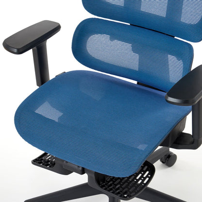 ワークチェア ROOM WORKS M5 多機能フルメッシュ ブルー