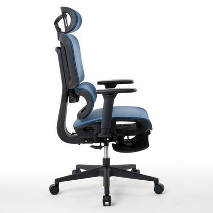 ワークチェア ROOM WORKS M5 多機能フルメッシュ ブルー