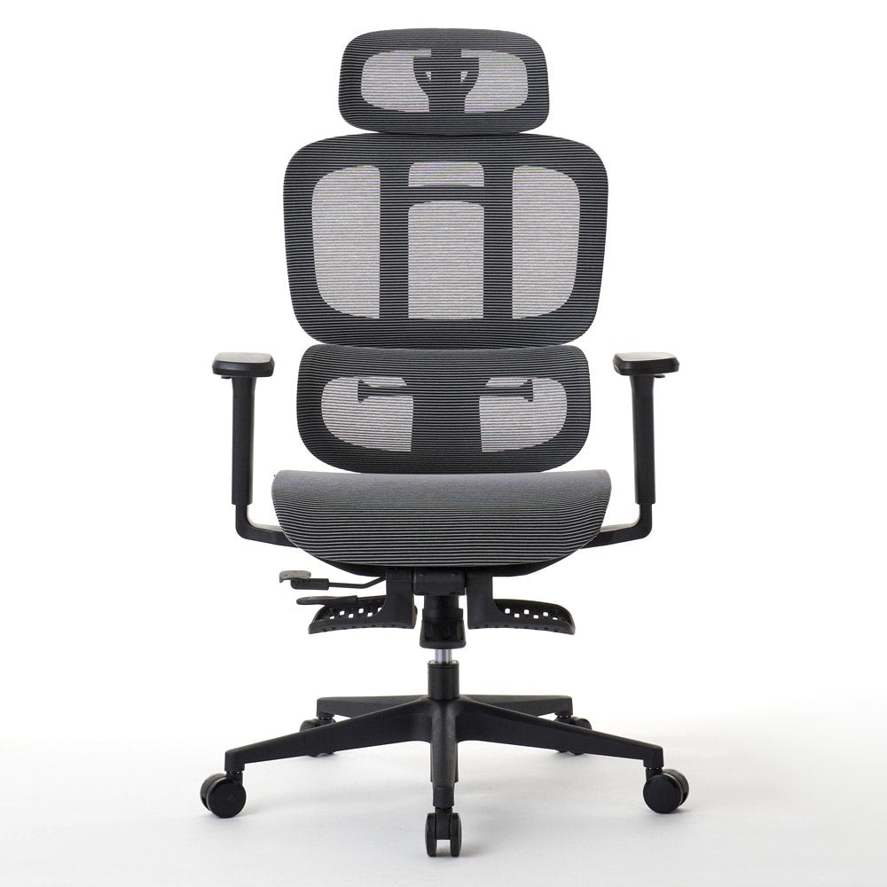 ワークチェア ROOM WORKS M5 多機能フルメッシュ グレー