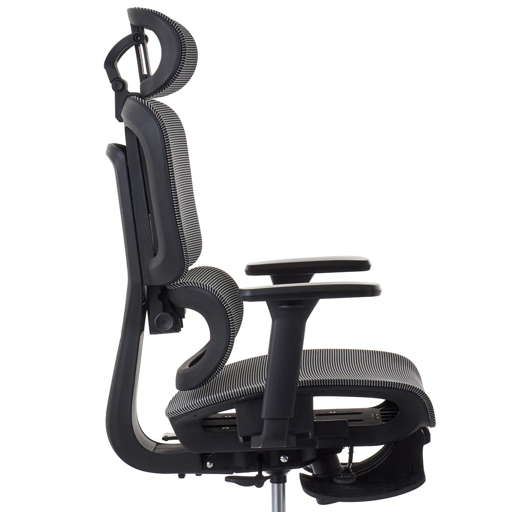 ワークチェア ROOM WORKS M5 多機能フルメッシュ グレー