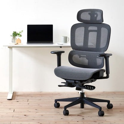 ワークチェア ROOM WORKS M5 多機能フルメッシュ グレー