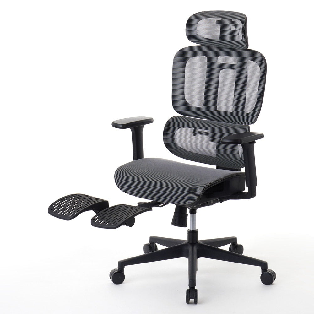 ワークチェア ROOM WORKS M5 多機能フルメッシュ グレー