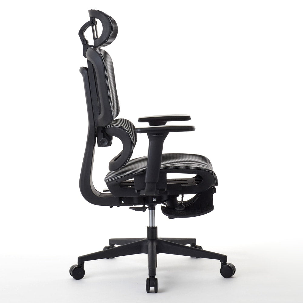 ワークチェア ROOM WORKS M5 多機能フルメッシュ グレー