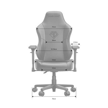 ゲーミングチェア Andaseat Phamtom3 Pro ブラック 椅子 アンダシート ファントム３Pro