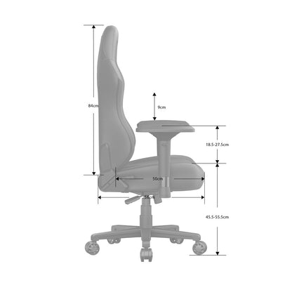 ゲーミングチェア Andaseat Phamtom3 Pro ブラック 椅子 アンダシート ファントム３Pro