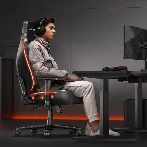 ゲーミングチェア Andaseat Novis Pro ブラックファブリック 椅子 アンダシート ノービスPro