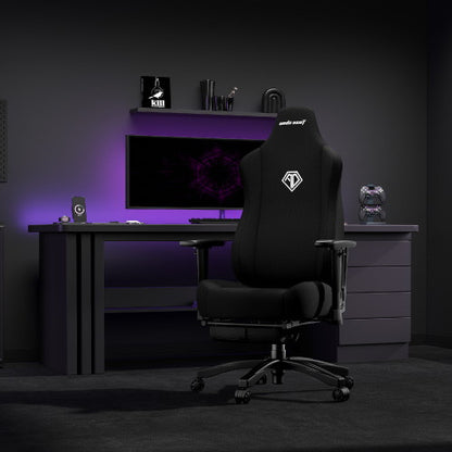 ゲーミングチェア Andaseat Novis Pro ブラックファブリック 椅子 アンダシート ノービスPro