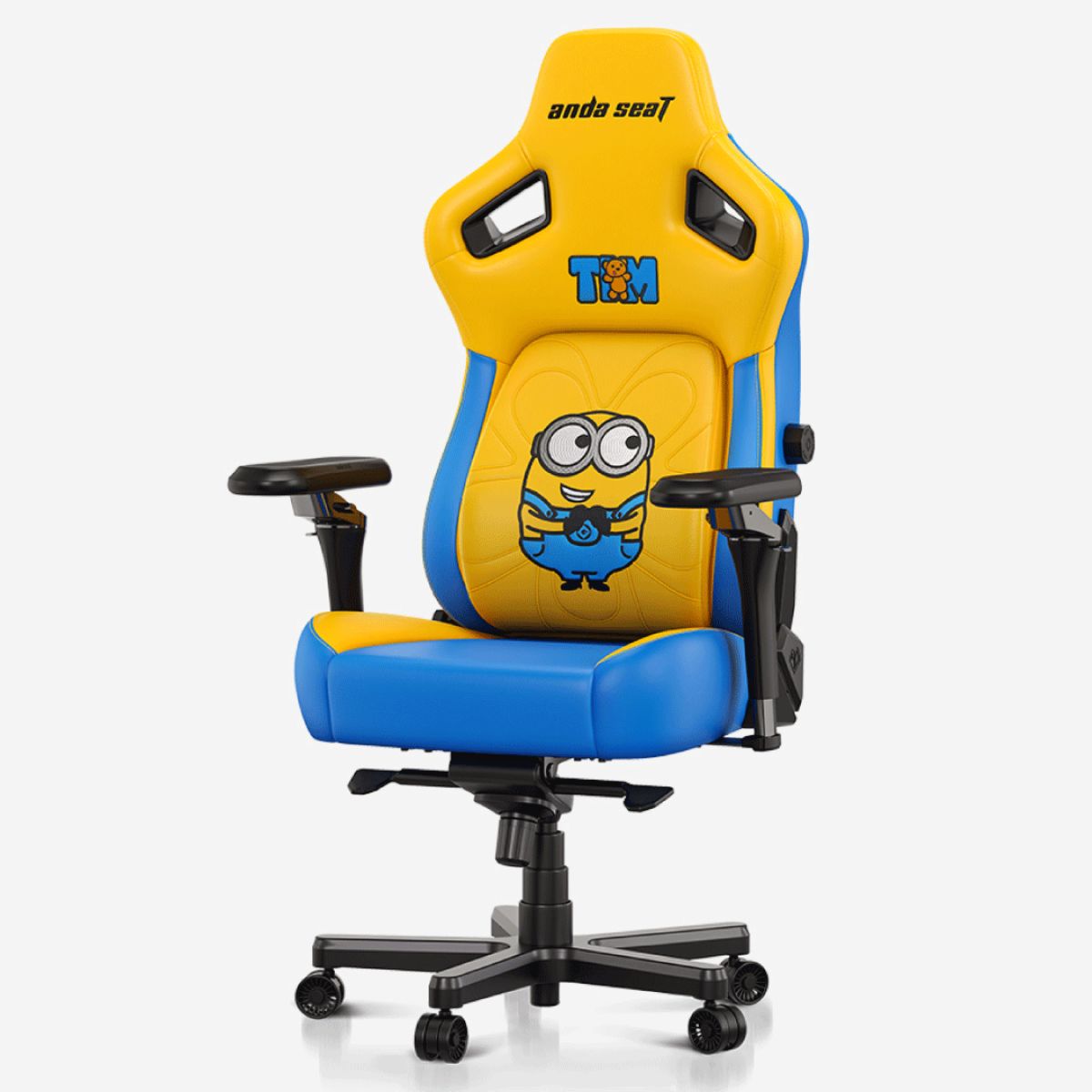 ゲーミングチェア Andaseat Kaiser4 -MINIONS BOB EDITION-  椅子 アンダシート カイザー4 ミニオンズ ボブエディション
