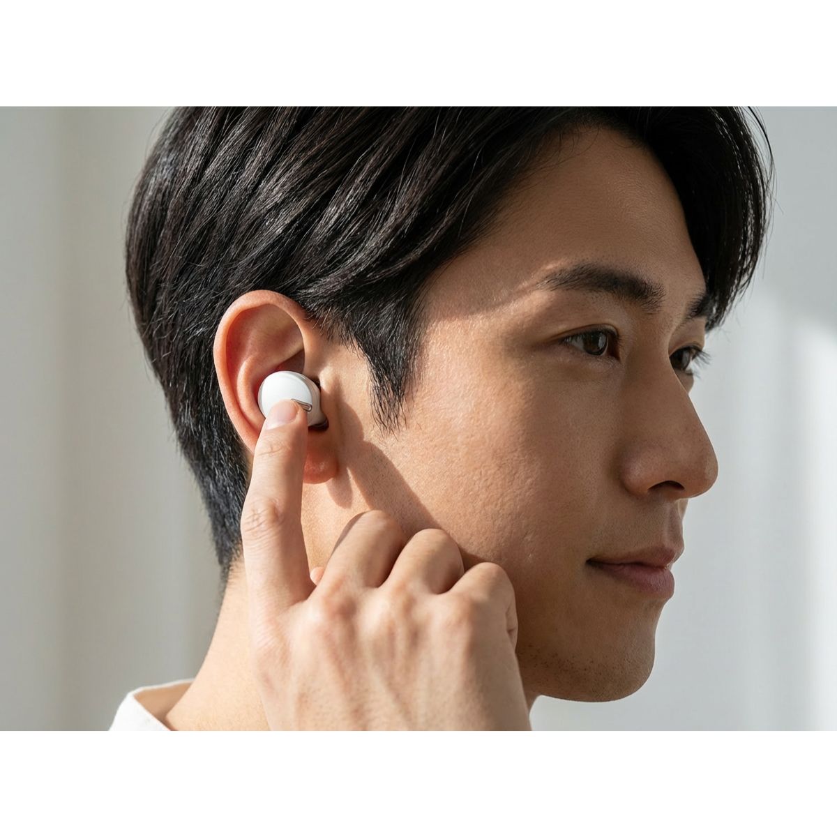 ワイヤレスイヤホン機能付き集音器 きこエールPRO KE-SHP1CWH