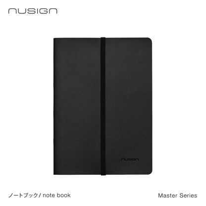 セミB6合皮カバーノート マスターシリーズ ブラック