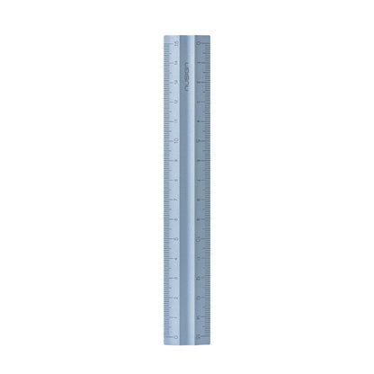 アルミ製定規 ブルー 15cm