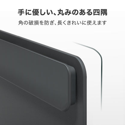 スタンド付クリップボード A4 ブラック