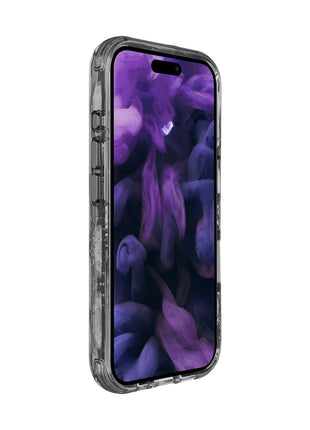 iPhone 16ケース Crystal Matter X ブラッククリスタル