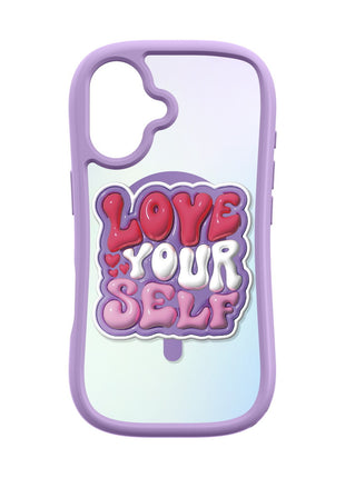 iPhone 16ケース POP LOVIE ラブリーパープル