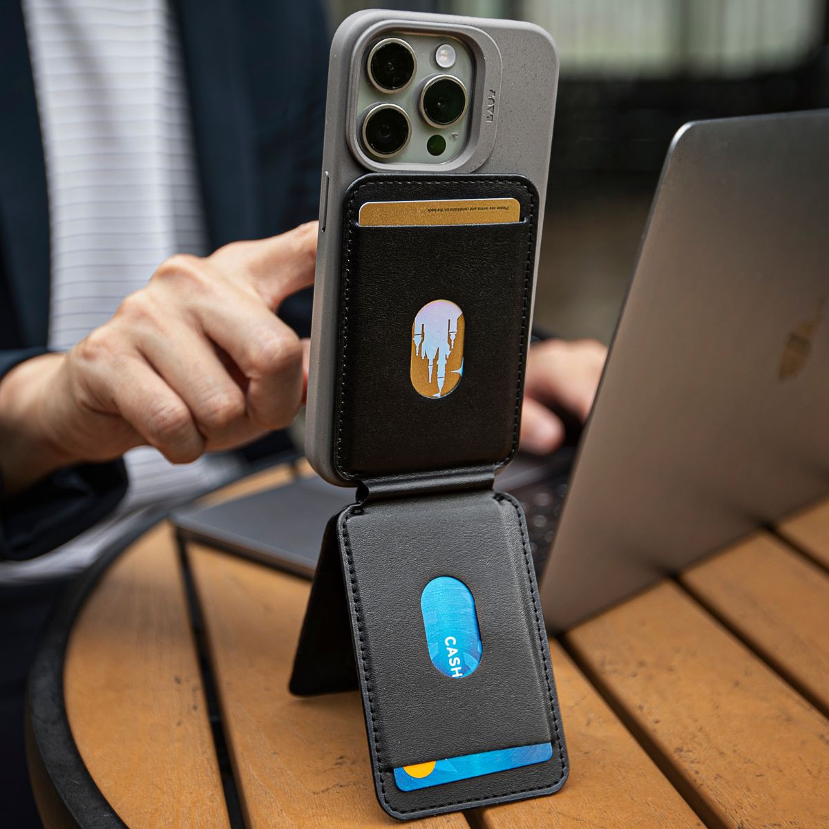 MAGADD Card Wallet for MagSafe カードウォレット ブラック