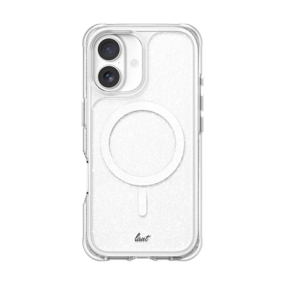 iPhone 17ケース AERO SPARKLE クリスタルシルバー