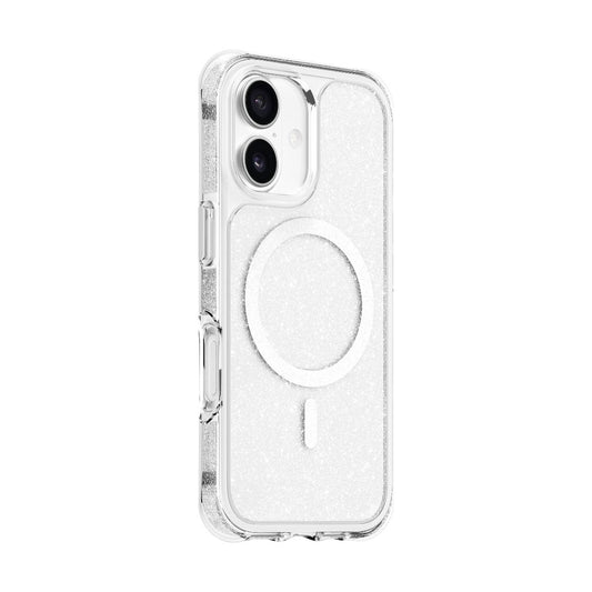 iPhone 17ケース AERO SPARKLE クリスタルシルバー