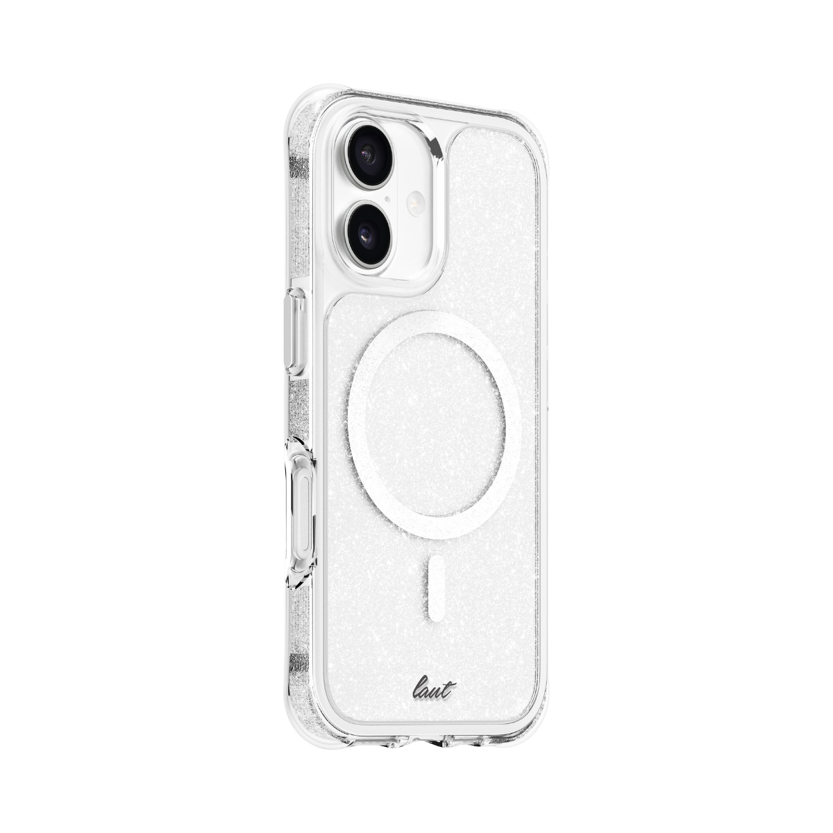 iPhone 17ケース AERO SPARKLE クリスタルシルバー
