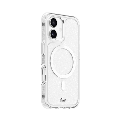 iPhone 17ケース AERO SPARKLE クリスタルシルバー