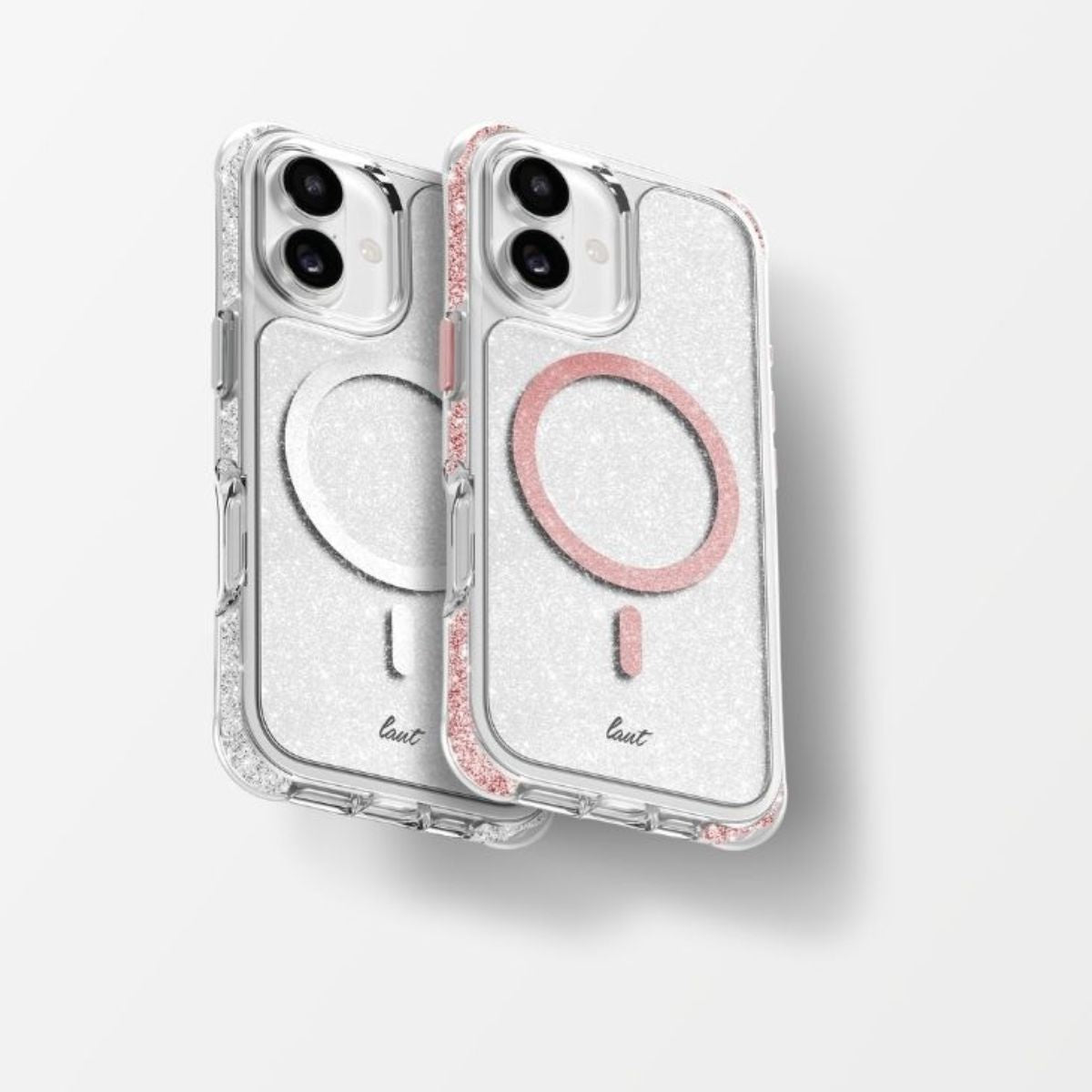 iPhone 17ケース AERO SPARKLE クリスタルシルバー