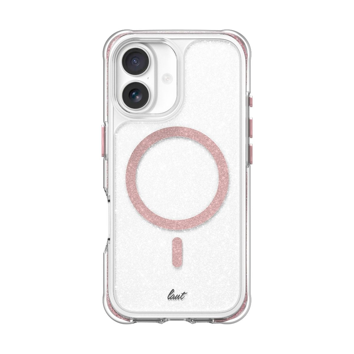 iPhone 17ケース AERO SPARKLE クリスタルピンク