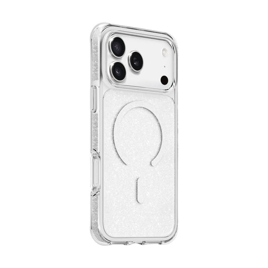 iPhone 17 Proケース AERO SPARKLE クリスタルシルバー