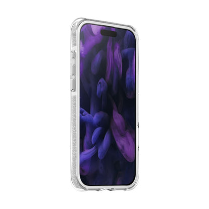 iPhone 17 Proケース AERO SPARKLE クリスタルシルバー