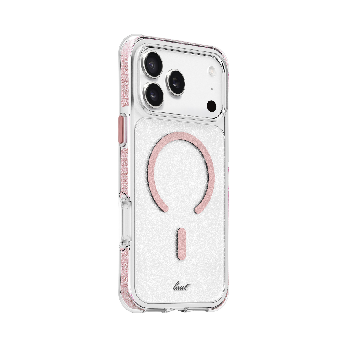 iPhone 17 Proケース AERO SPARKLE クリスタルピンク – MiraiSell