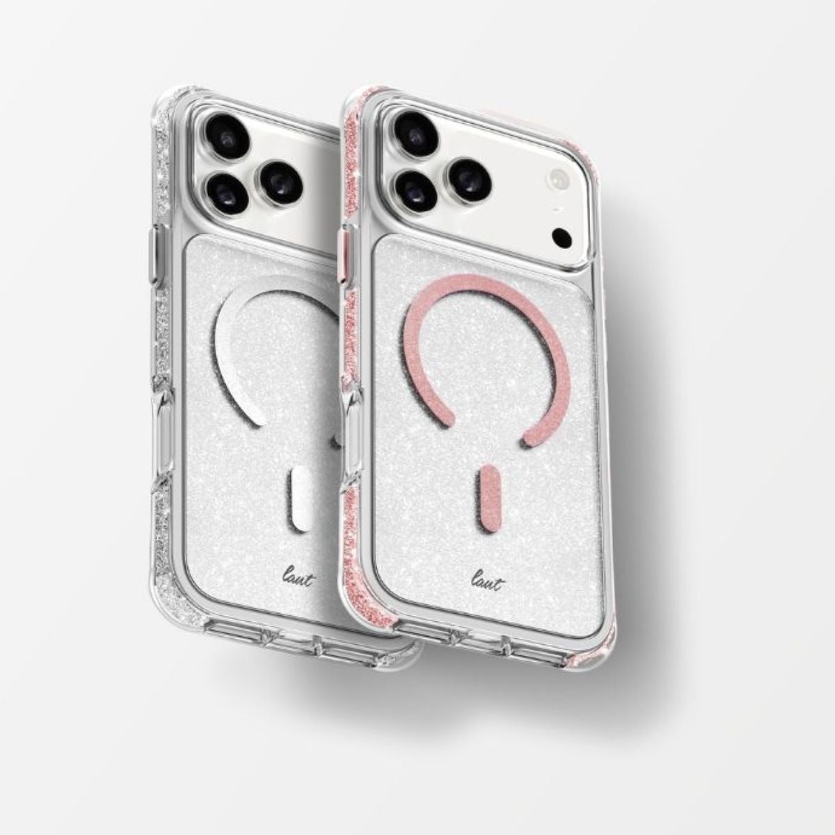 iPhone 17 Proケース AERO SPARKLE クリスタルピンク