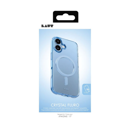 iPhone 17ケース CRYSTAL FLURO ライトブルー
